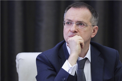 克里姆林宮幕僚、俄羅斯首席談判代表梅丁思基(Vladimir Medinsky)。資料照。