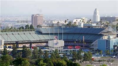 美國職棒大聯盟(MLB)洛杉磯道奇隊主場。(檔案照)