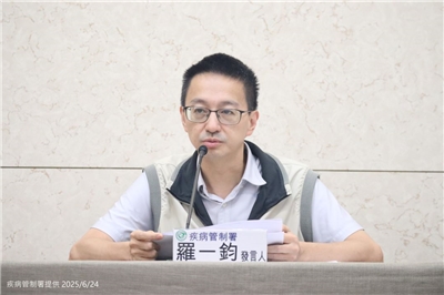 疾管署發言人羅一鈞24日表示，腸病毒疫情「北升南降」，暑假期間疫情恐持續升溫。(疾管署提供)