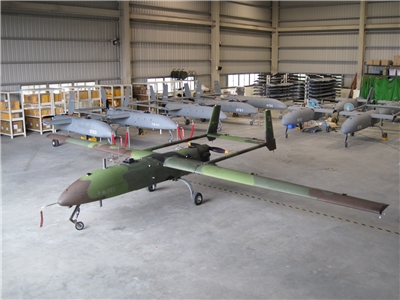 中科院開發「民雄航太無人機產業園區」，預計全案將於2028年陸續完工使用。圖為中科院的無人機中翔機棚場。(圖取自中科院官網)