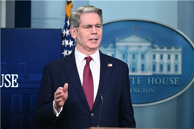 美國財政部長貝森特(Scott Bessent)。