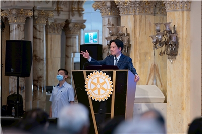 賴清德總統啟動「團結國家十講」，針對不同主題說明國家面臨的挑戰及政府的因應政策，訴求「團結國家，從此刻做起」。(圖：總統府)