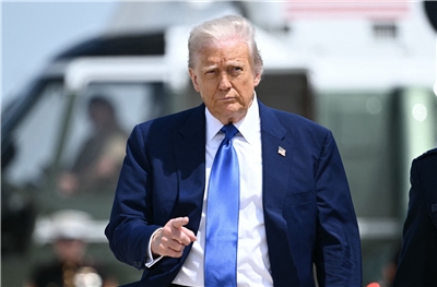 美國總統川普(Donald Trump)。 