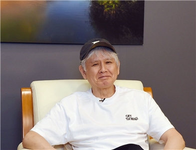 日本當代藝術家奈良美智。(江麗華攝)