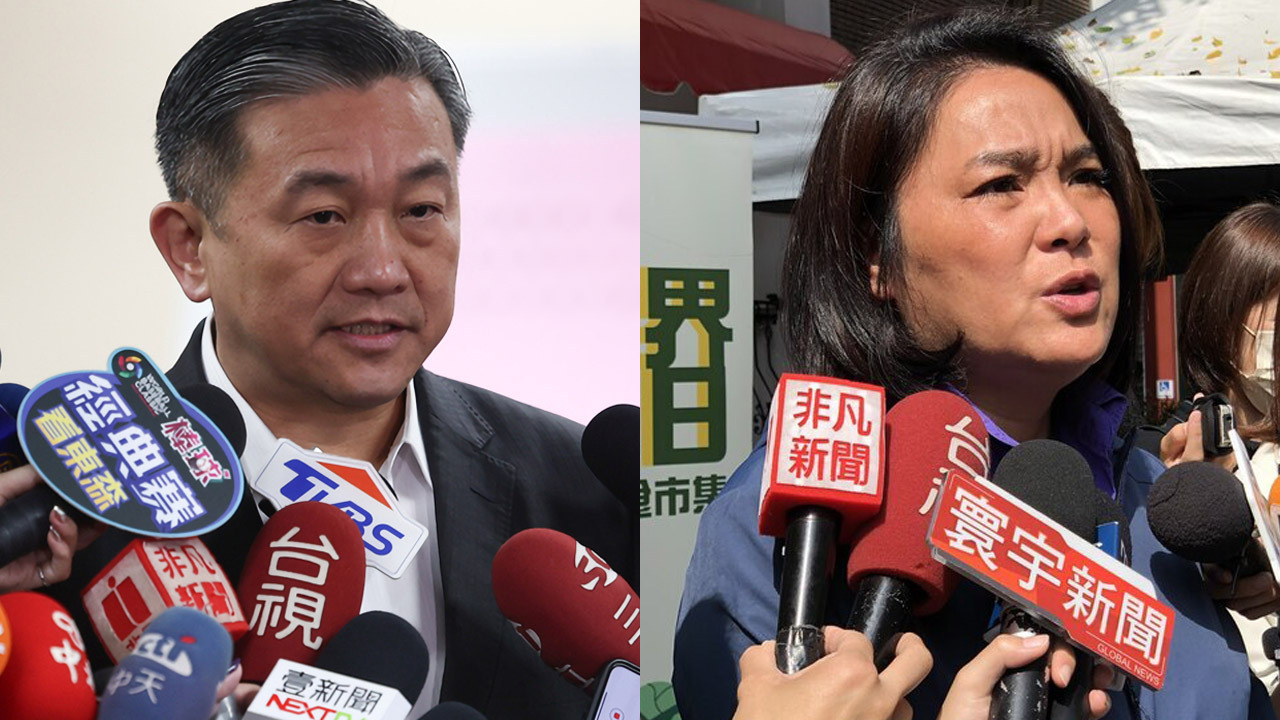 對於賴清德總統傳出8月將出訪友邦，民進黨立委王定宇(左)15日表示值得期待。國民黨團副記長陳玉珍(右)則認為，希望總統先把心思放在國內。資料合成照。(圖:中央社)