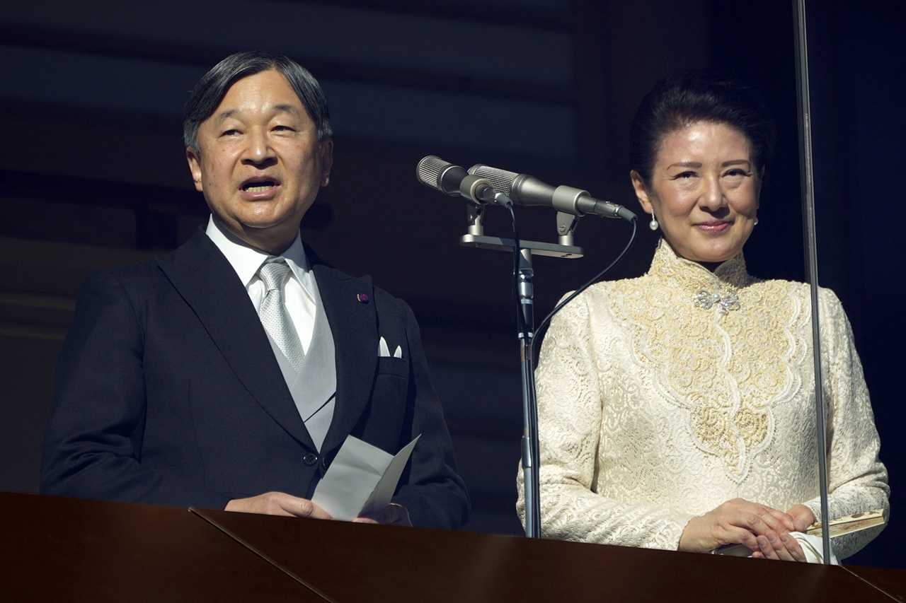 日皇德仁與皇后雅子6日前往蒙古國進行國是訪問。(AFP)