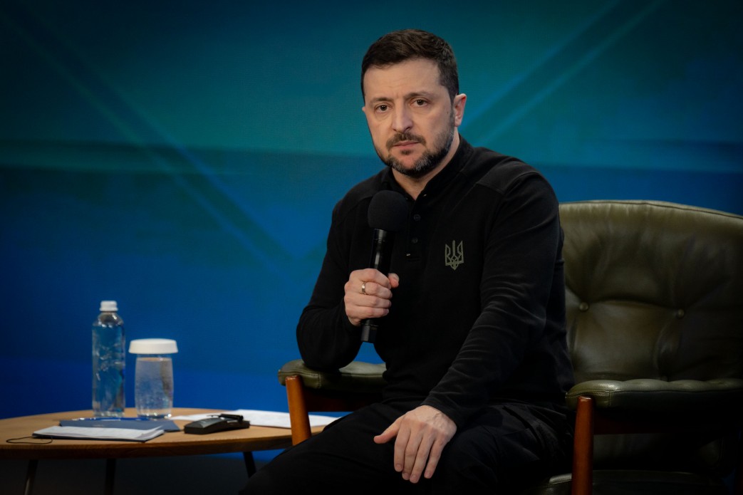 烏克蘭總統澤倫斯基(Volodymyr Zelensky)。 (圖:烏克蘭總統府)