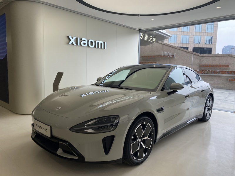 日媒報導指小米將是特斯拉「真正的威脅」。(圖：中央社)