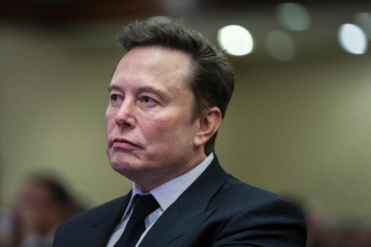 與川普撕破臉的科技大亨馬斯克（Elon Musk），雖然大而美法案通過，但仍公開表達一貫反對立場。資料照。(美聯社/達志影像)