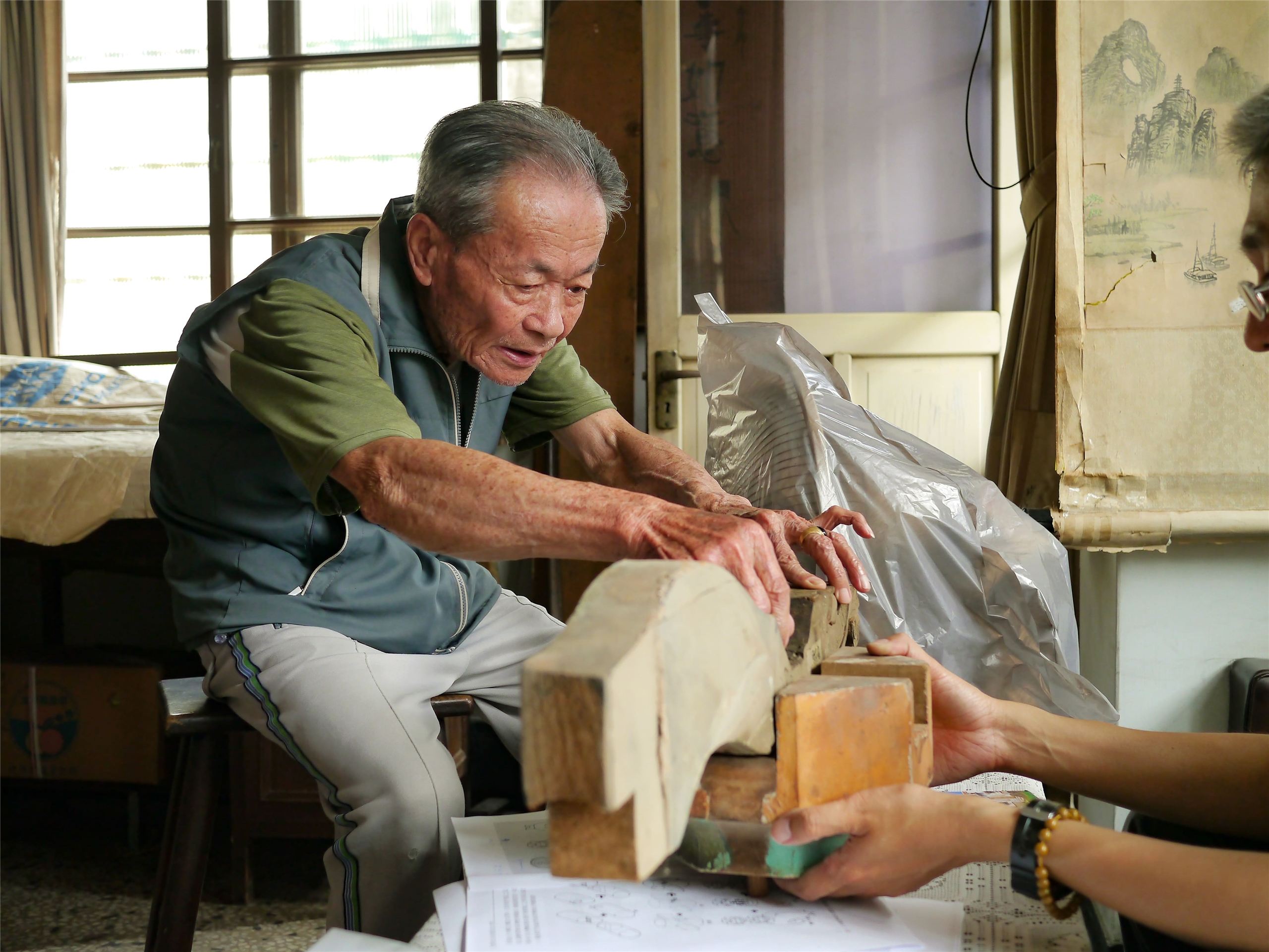 「大木作技術」保存者許漢珍辭世，文化部將呈請總統明令褒揚。(文化部提供)