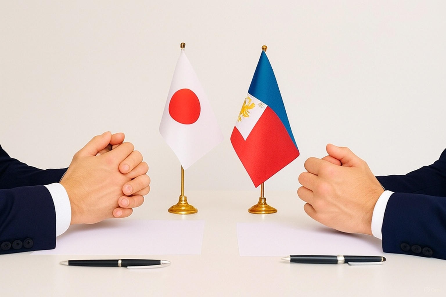 日菲關係。(AI生成圖)