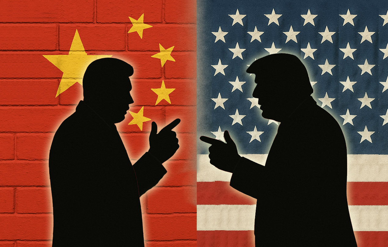 中共總書記習近平有一套醞釀多年的抗美大戰略，正與美國打一場持久的冷戰。示意圖。(AI生成圖)