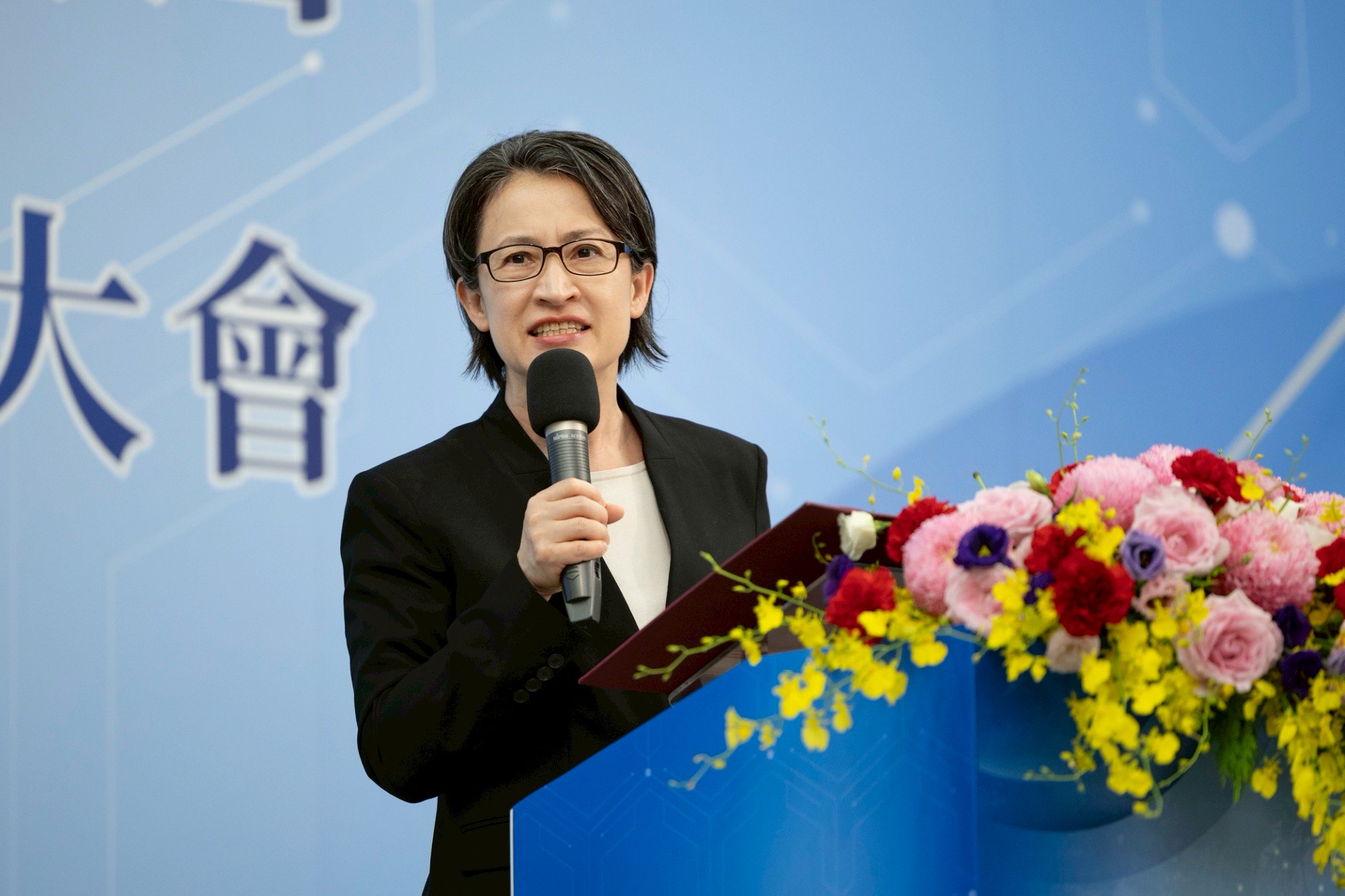  副總統蕭美琴25日出席「中華民國工商協進會第26屆第4次會員大會」。(圖:總統府)