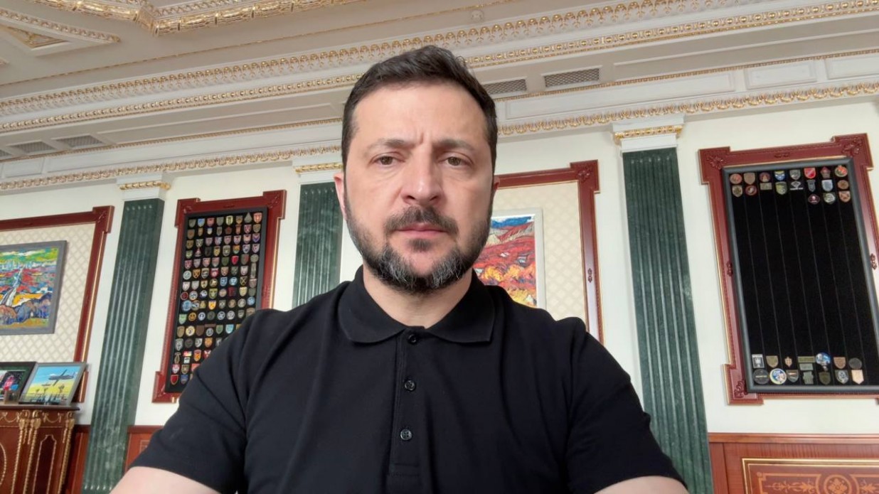 烏克蘭總統澤倫斯基(Volodymyr Zelensky)。 (圖:烏克蘭總統府)
