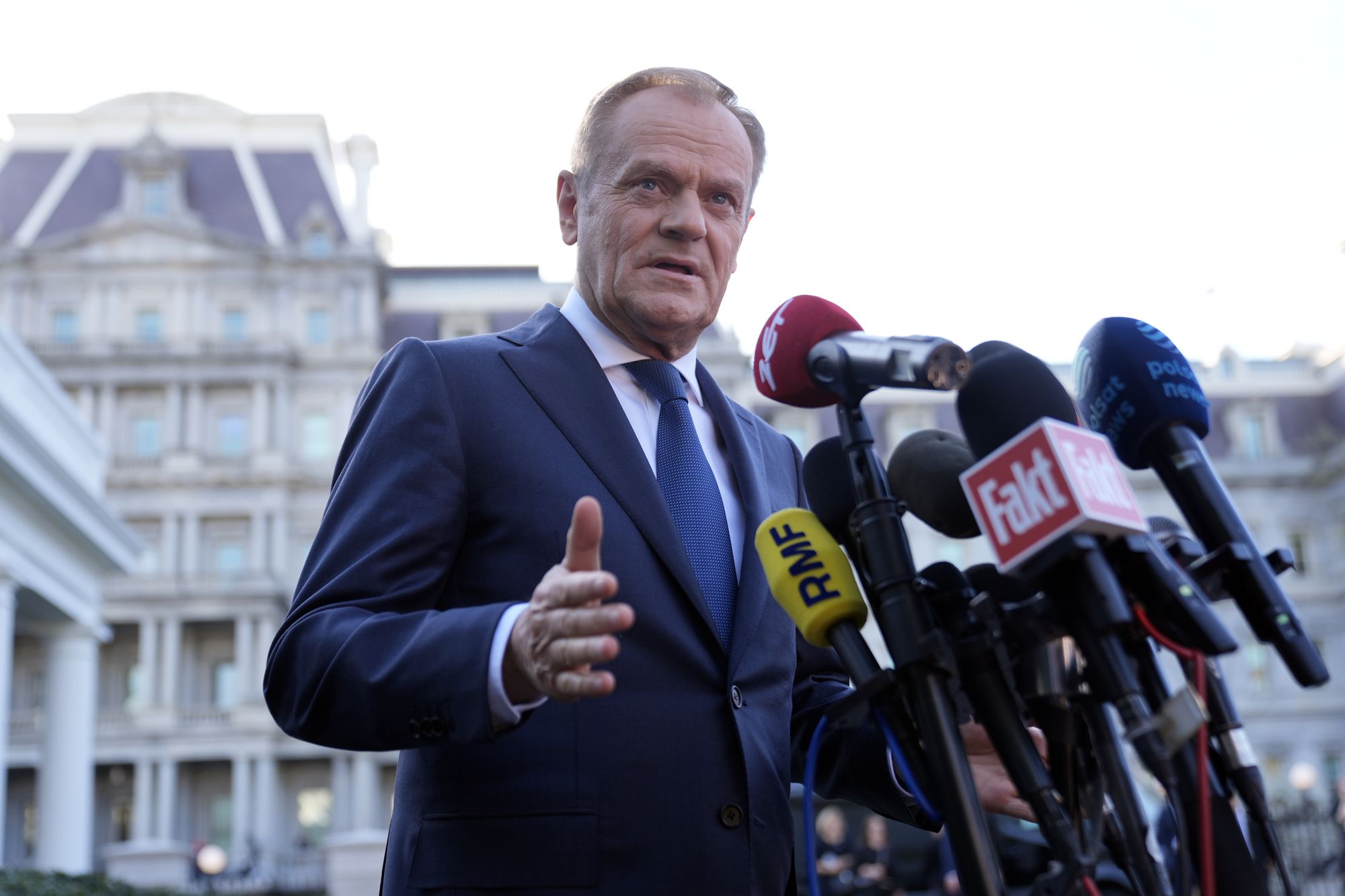 波蘭總理圖斯克(Donald Tusk)。(AP/達志影像)