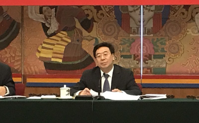 前中共西藏自治區黨委書記吳英杰。(資料照片/CNA)