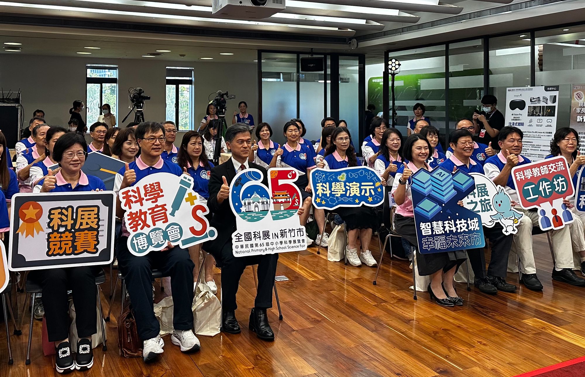 第65屆全國科展7月14日至20日將在新竹盛大展開，4日在教育部舉行展前記者會。(楊雨青攝)