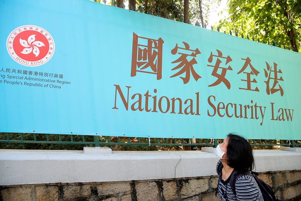 觀察國安法實施5年之後的香港，學者表示香港的政治已徹底內地化 (美聯社/達志影像)