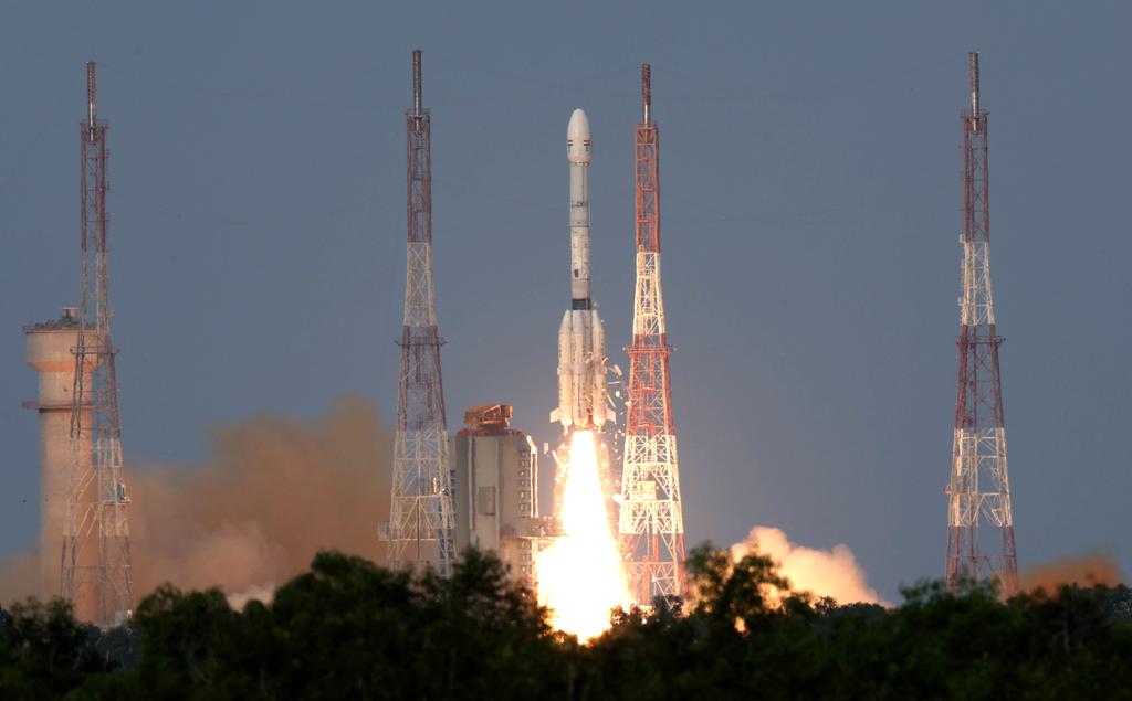 印度與NASA合作，首度發射雷達成像衛星監控天災。 (圖:X@isro)
