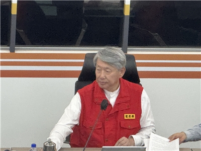 經濟部長郭智輝。(謝佳興 攝)