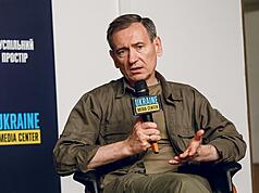 尼斯拉夫斯基表示，先前提到由北大西洋公約組織（NATO）資助、美國生產的17套愛國者防空系統，
難在短期運抵烏克蘭。（Ukraine Media Center提供）