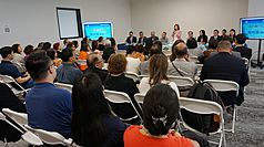 洛杉磯台美商會19日舉行「動盪中穩步前行」論壇，會計、法律及產業人士針對川普政府關稅政策提出見解。
