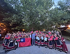 「希望合唱團」近日參加斯洛伐克第10屆國際青年音樂節，一舉奪得4項金獎佳績，展現音樂實力。
（駐斯洛伐克代表處提供）

