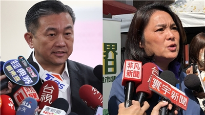 對於賴清德總統傳出8月將出訪友邦，民進黨立委王定宇(左)15日表示值得期待。國民黨團副記長陳玉珍(右)則認為，希望總統先把心思放在國內。資料合成照。(圖:中央社)