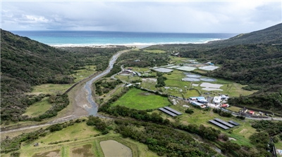 圖為國科會國家發射場場域所在的屏東縣滿州鄉九棚村。資料照片（屏東縣政府提供/中央社）