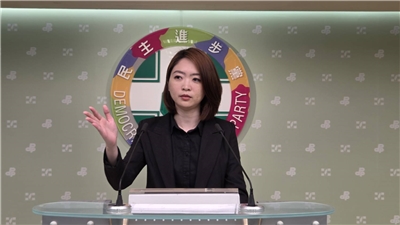 民進黨發言人韓瑩。資料照。(劉玉秋攝)