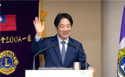 賴清德總統1日晚間出席國際獅子會活動時，進行「團結國家十講」的第四講，以「國防」為主題。(翻攝總統YouTube)