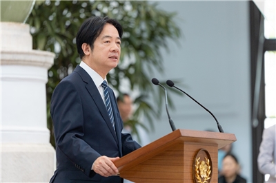 總統府28日表示，考量關稅與風災，賴總統近期無出訪安排。(圖：總統府)