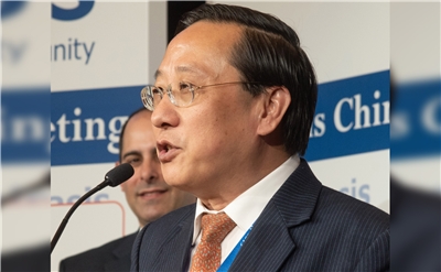 在國際上以「戰狼學者」形象示人的中國學者高志凱。資料照。(翻攝維基百科CC BY-SA 2.0)