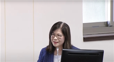 海洋委員會主委管碧玲。(翻攝國會頻道)