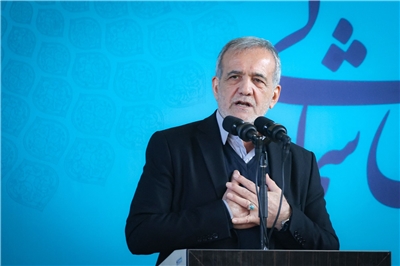 伊朗總統裴澤斯基安(Masoud Pezeshkian)。