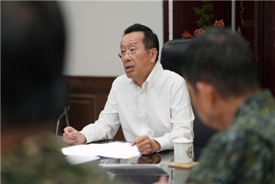 漢光41號演習18日落幕，國防部長顧立雄強調，國軍從不追求武力比拚，而是要讓敵人明白，貿然犯台必將為錯誤決策付出代價。(圖：國防部提供)