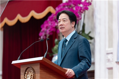 外媒報導賴清德總統(圖)即將於8月訪問友邦巴拉圭，期間擬過境美國，不過分析人士認為，美中雙方正力促川習會成局，成為賴總統能否順利過境美國的關鍵變數。資料照片(圖：總統府)