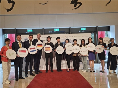 今年暑假，國家青年交響樂團（NSYO）迎來第五屆巡演，集結來自國內外的年輕演奏家，並首次有德意志青年交響樂團團員加入。獲得包括荷蘭、德國、新加坡在台協會的大力支持。(江昭倫 攝)