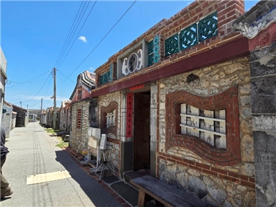 澎湖望安的花宅聚落是，是台灣少數保存完整的漢人聚落，今年入選文化部「百大文化基地」之一。(江昭倫 攝)