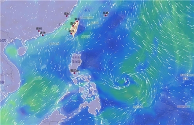 中央氣象署16日上午發布熱帶性低氣壓生成訊息，預估最快17日會增強為今年第6號颱風薇帕。 (圖:中央氣象署)
