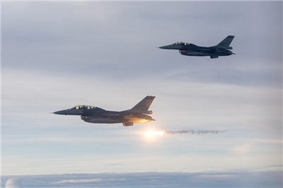 F-16戰機。資料照。 (圖：中央社)