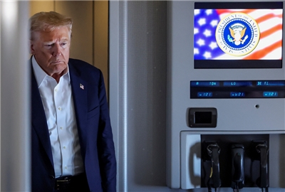 美國總統川普(Donald Trump)。