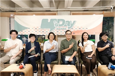 Y’s Day「週三青年日」2日舉辦「言論自由有極限嗎？中配、國安與台灣民主的考驗」座談。圖左至右：劉俊良、楊雅雯、顏維婷、吳孟軒、蔡惟安、胡瀚雯。(台灣智庫提供)