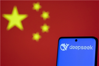 中國人工智慧(AI)新創公司DeepSeek。(AFP)