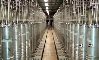 伊朗納坦茲(Natanz)濃縮鈾工廠。資料照。