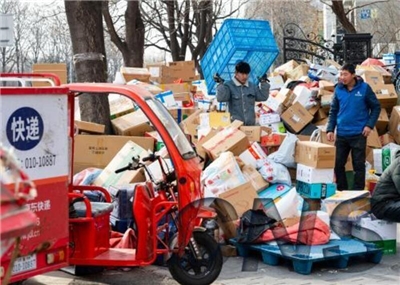 比利時警告 中國小額包裹「海嘯」般湧入。 (示意圖)