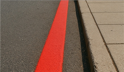 道路紅線示意圖。(AI製圖)