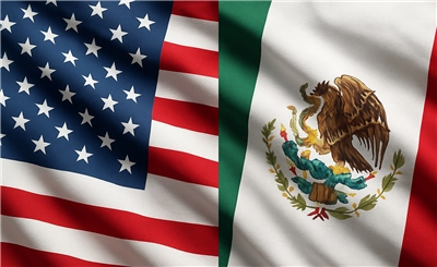 在川普揚言對墨西哥開徵30%關稅，墨西哥批是不公平協議。(AI生成)