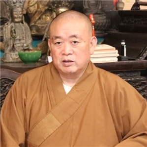 嵩山少林寺方丈釋永信。(維基百科)