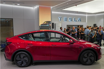 特斯拉15日在孟買開設第1家展示中心。